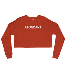Load image into Gallery viewer, AbunDant Crop Sweatshirt