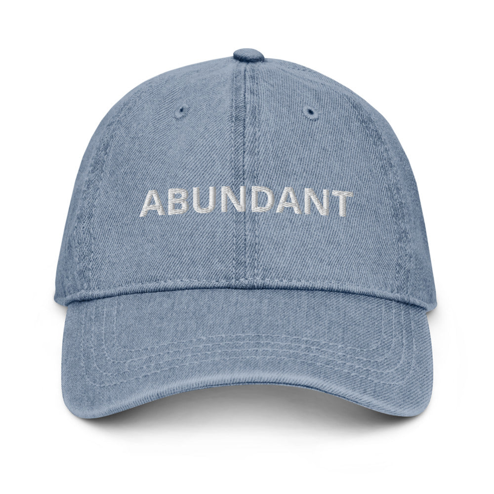 AbunDant Denim Hat