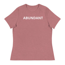 Load image into Gallery viewer, AbunDant Women&#39;s Relaxed T-Shirt
