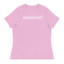 Load image into Gallery viewer, AbunDant Women&#39;s Relaxed T-Shirt
